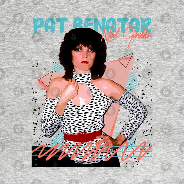 Retro Pat Benatar Fan Art Design by Nandin Putri